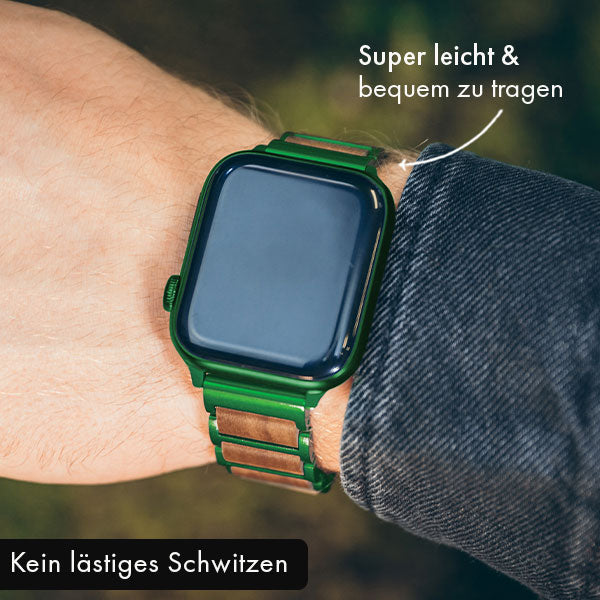 Apple Watch Uhrband LIMA Holzart Nussholz www.laimer.bz
